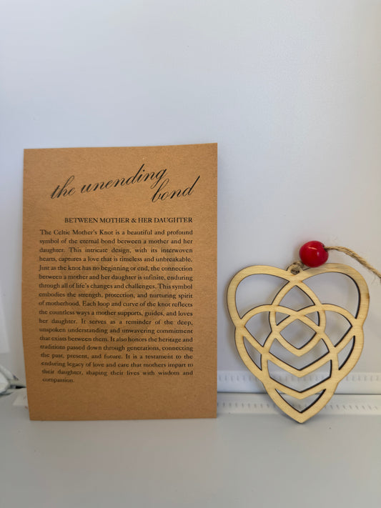 Laser-Cut Celtic Wood Ornaments – With Symbolic Meanings - Unending Bond