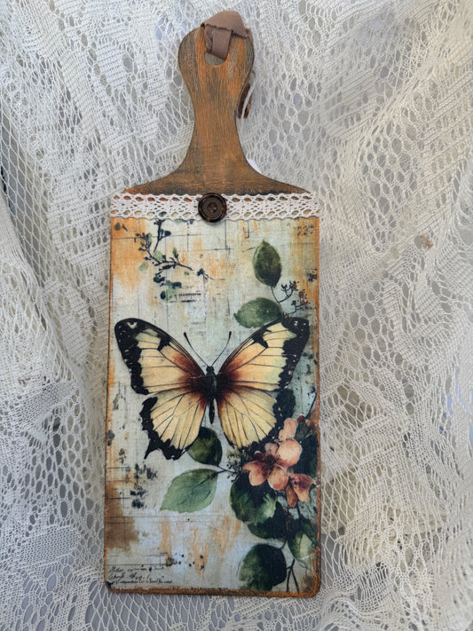 Handmade Decoupage Wall Hanging – Unique Home Décor