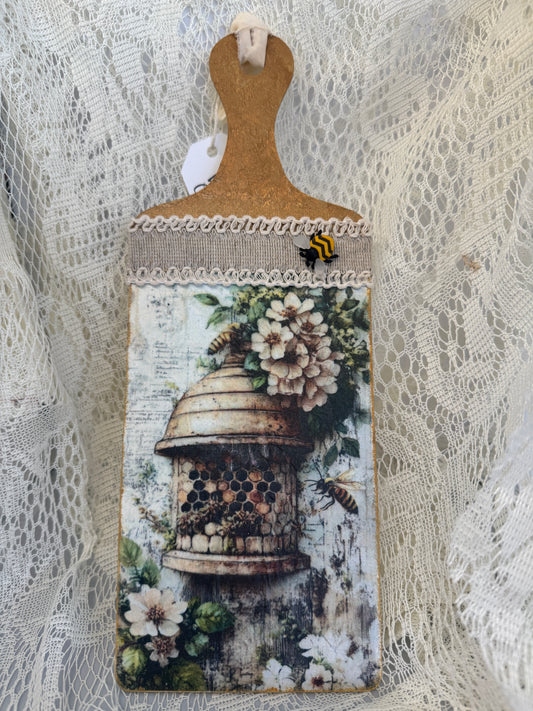 Handmade Decoupage Wall Hanging – Unique Home Décor