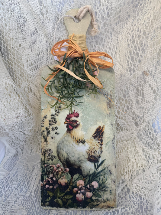 Handmade Decoupage Wall Hanging – Unique Home Décor