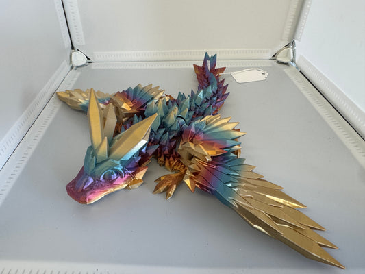 3D-Printed Handmade Creation – Winged Dragon