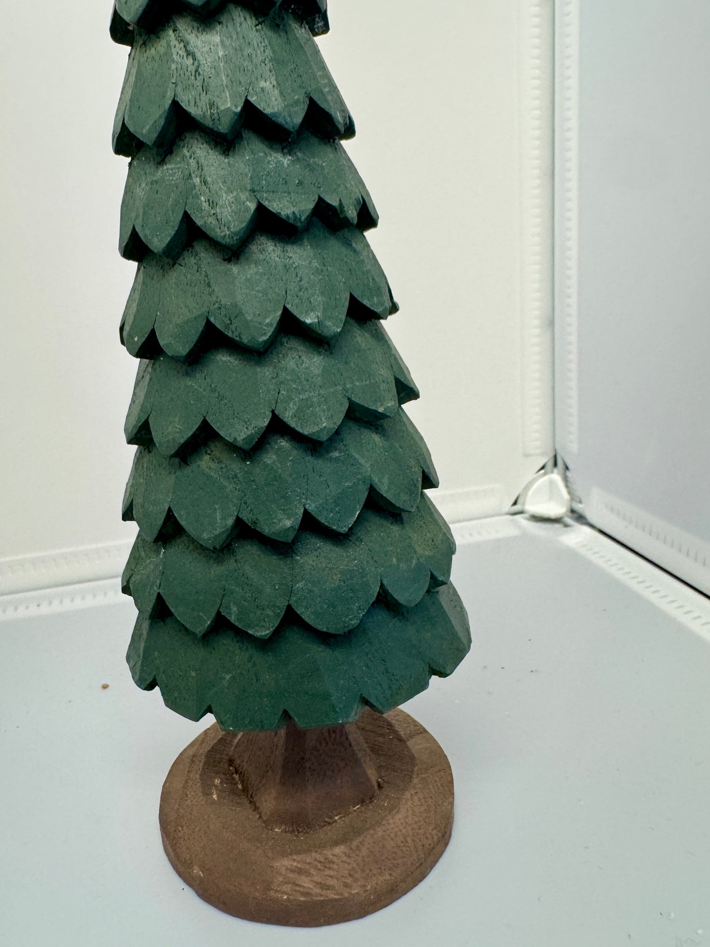 Wooden Christmas Tree Décor (11")