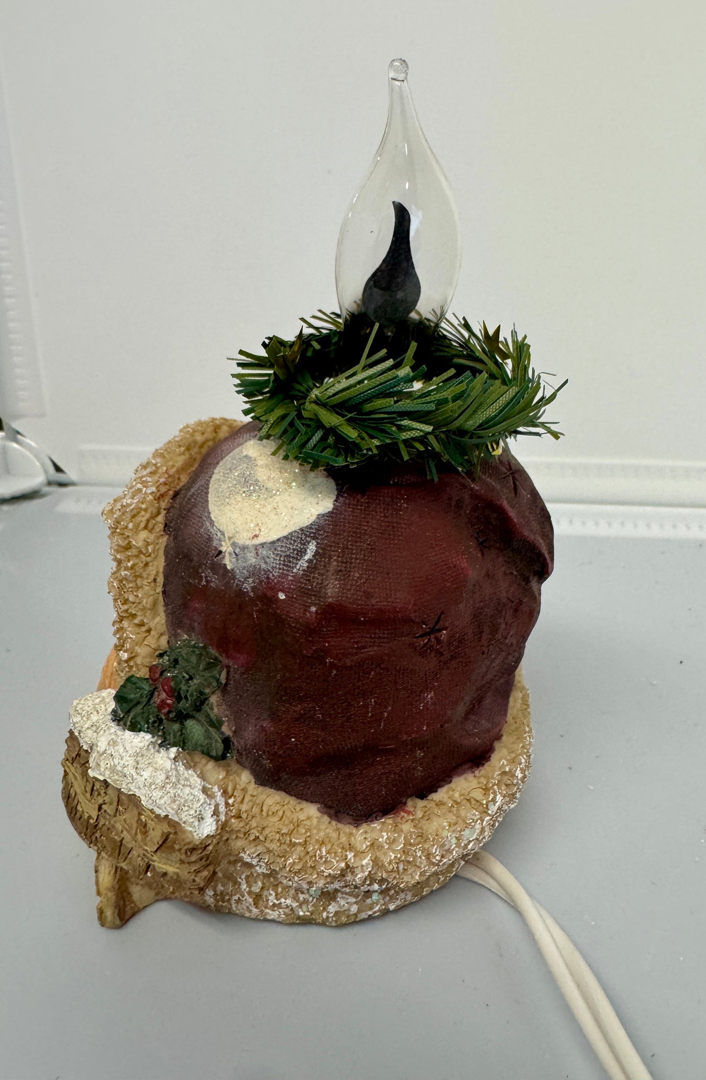 Santa Night Light – Vintage Style Plug-In Lamp