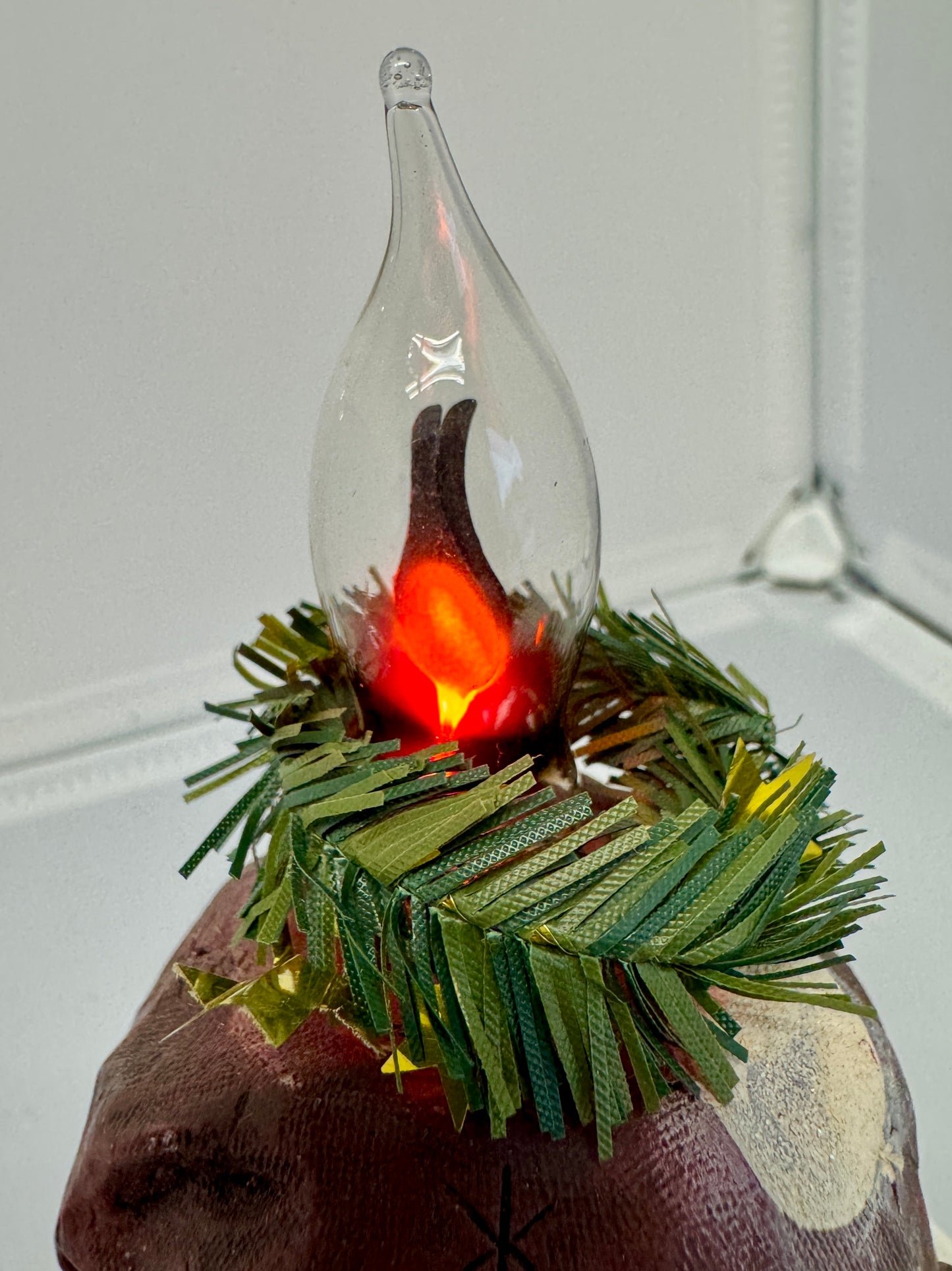 Santa Night Light – Vintage Style Plug-In Lamp