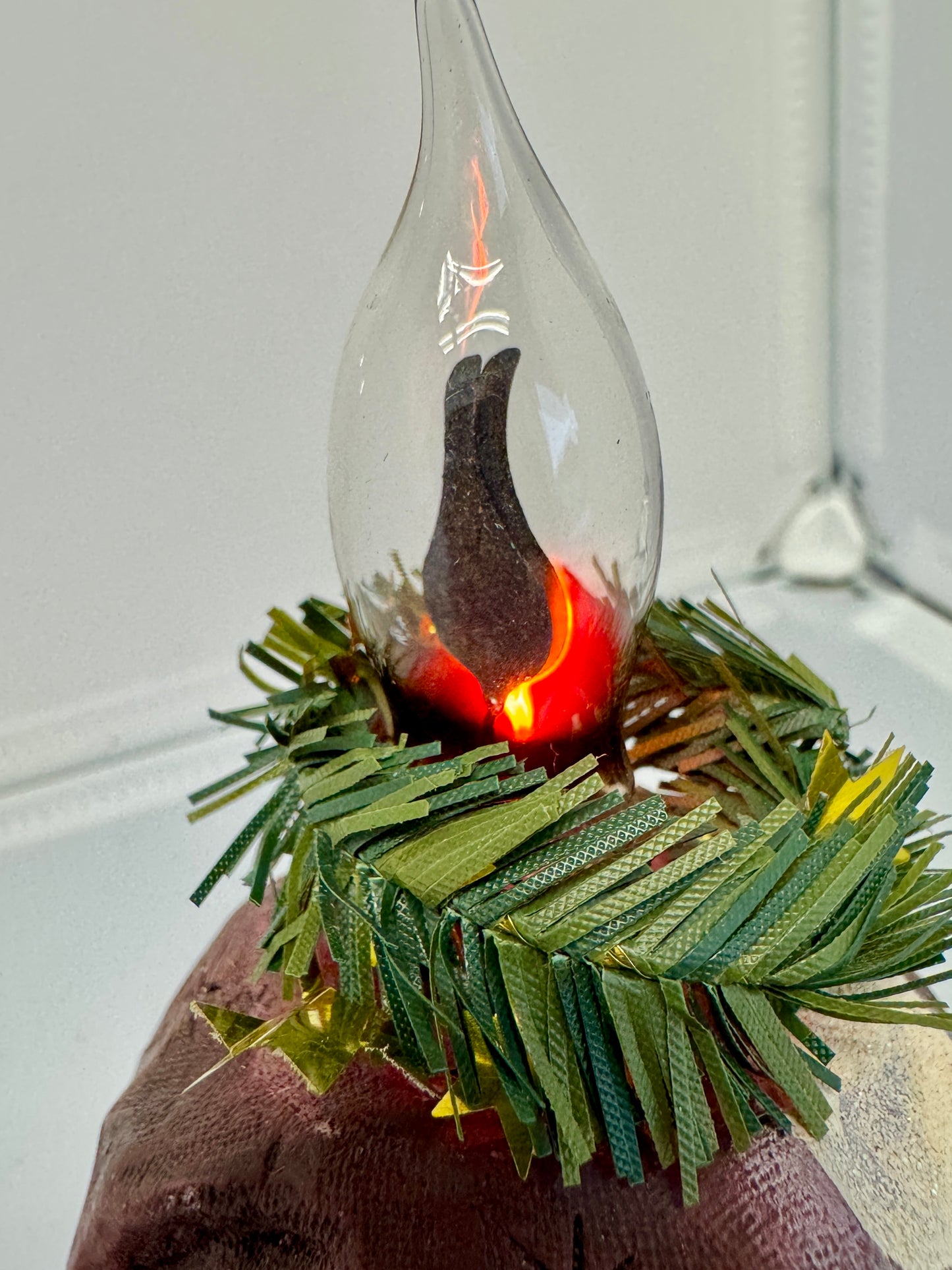 Santa Night Light – Vintage Style Plug-In Lamp