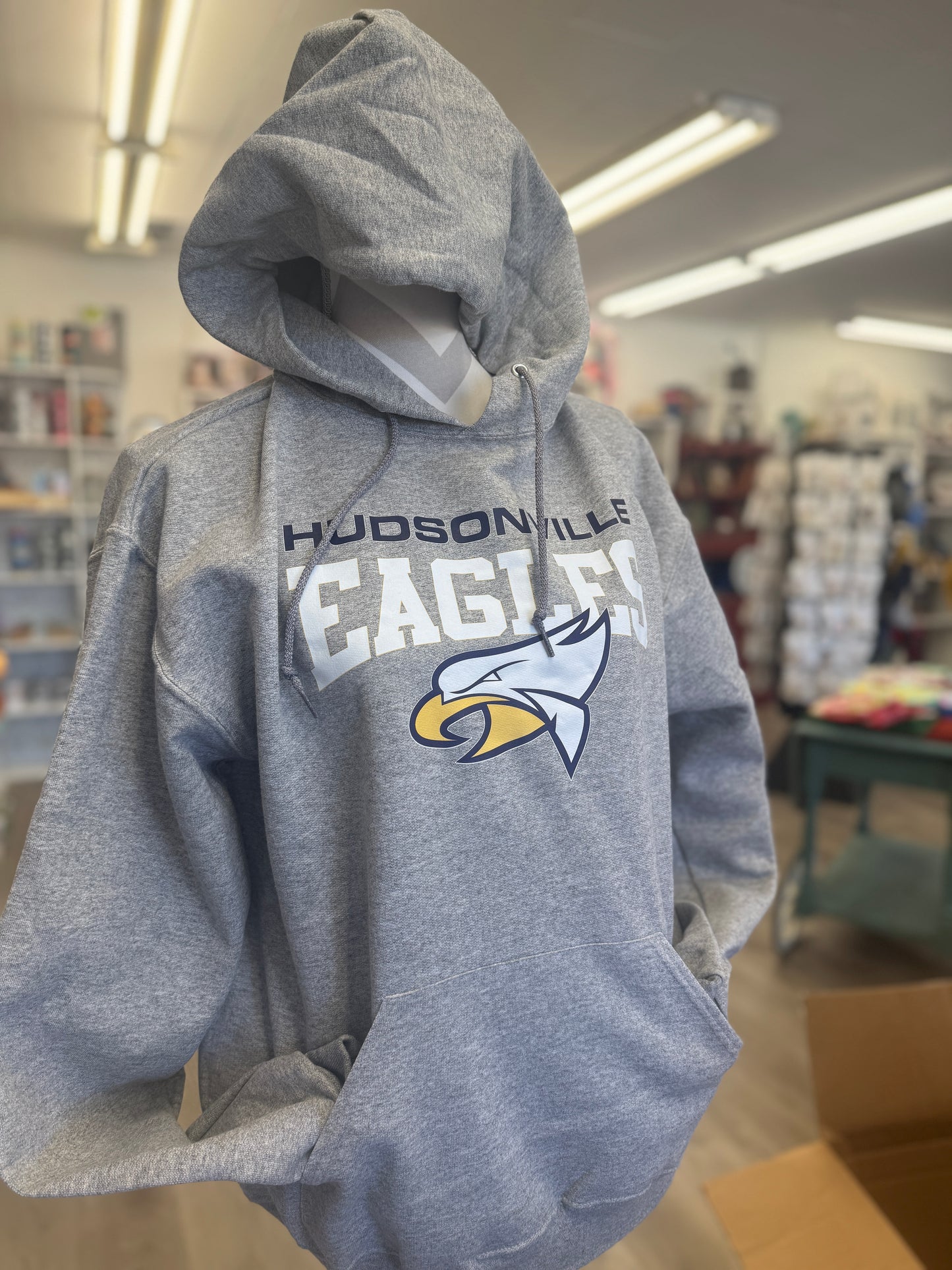 Show Your Spirit! - Hudsonville Eagles - Hoodie