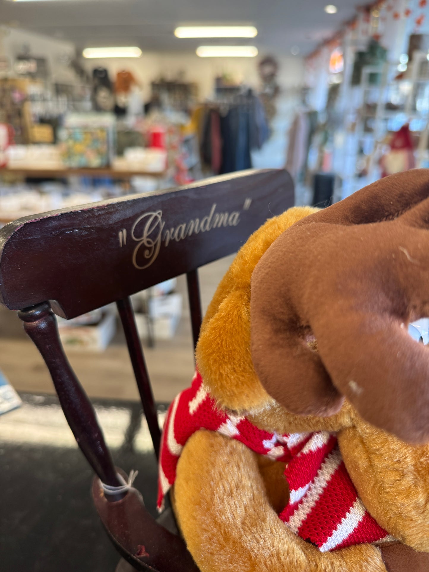 Dan Dee “Grandma Got Run Over by a Reindeer” Animated Plush Rocking Reindeer