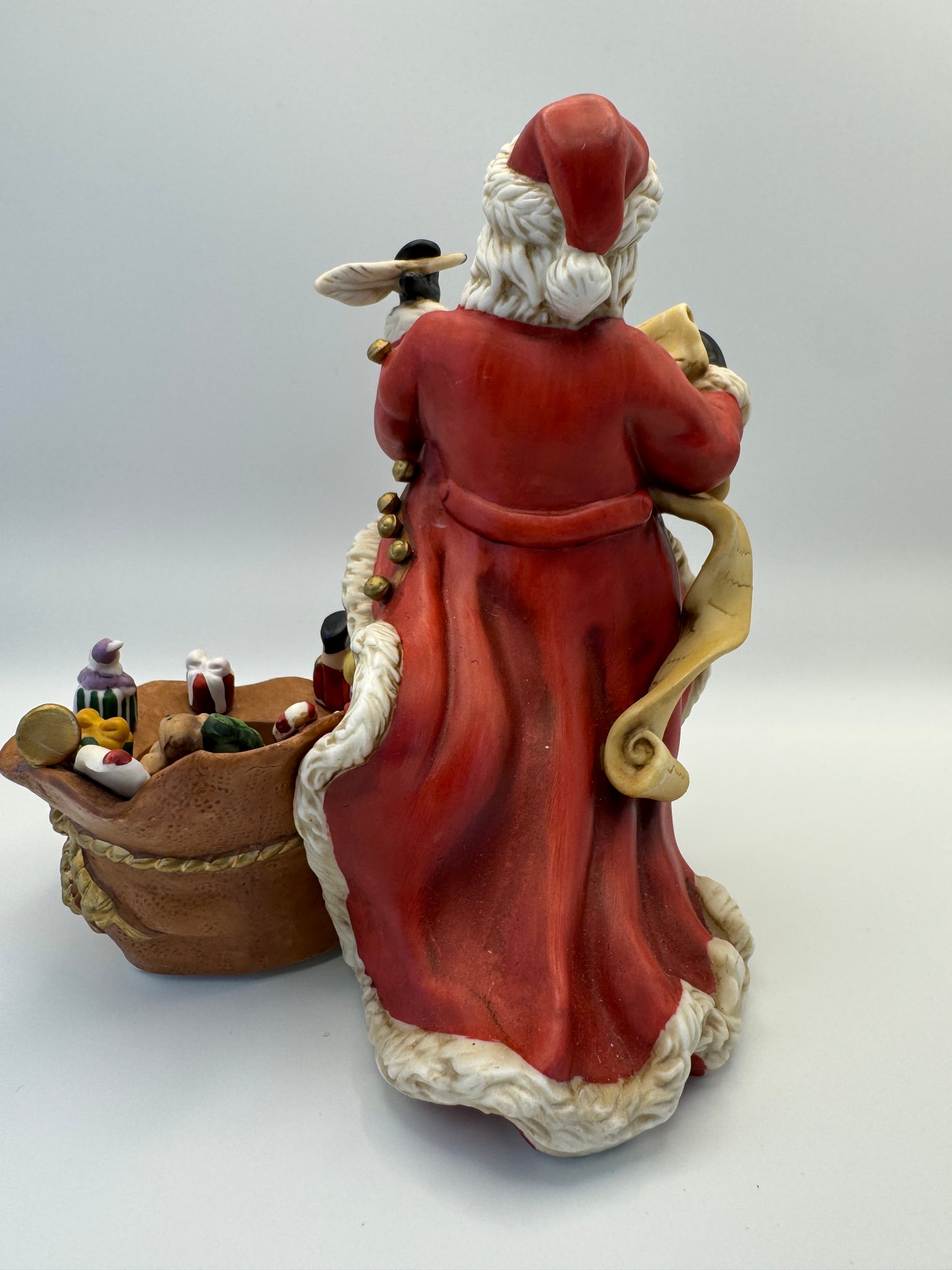 Partylite P9841 – Santa Checking His List Tealight/Votive Candle Holder (Retired)