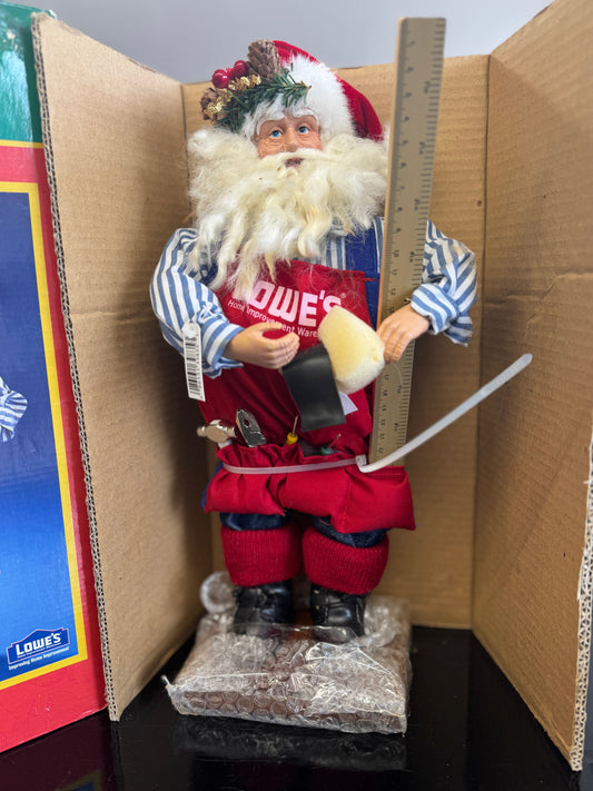 Kurt Adler Lowe’s Special Edition Workshop Santa Figurine