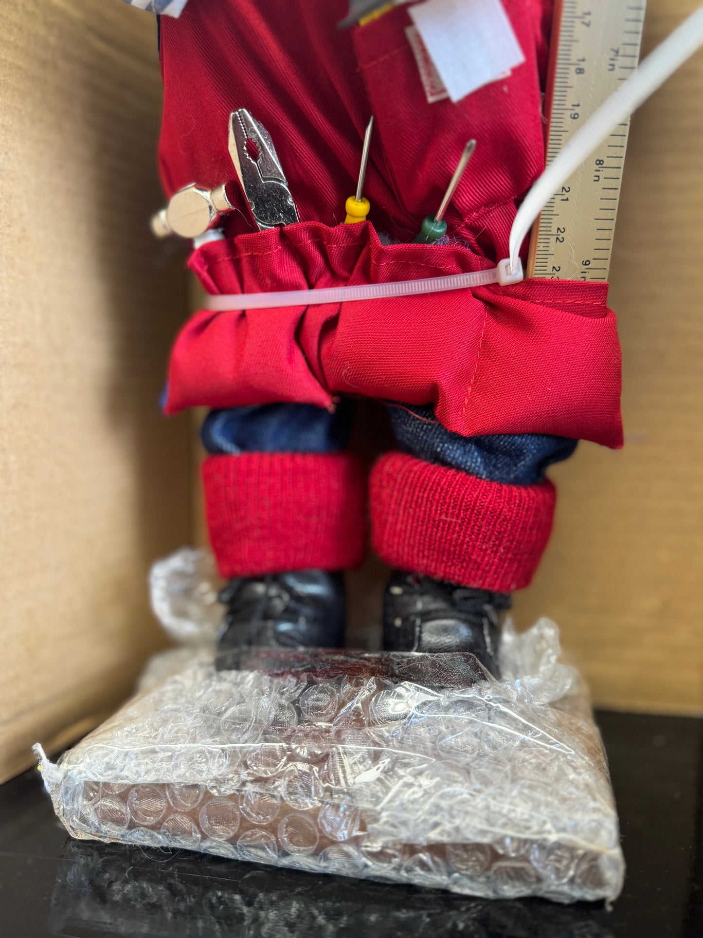 Kurt Adler Lowe’s Special Edition Workshop Santa Figurine