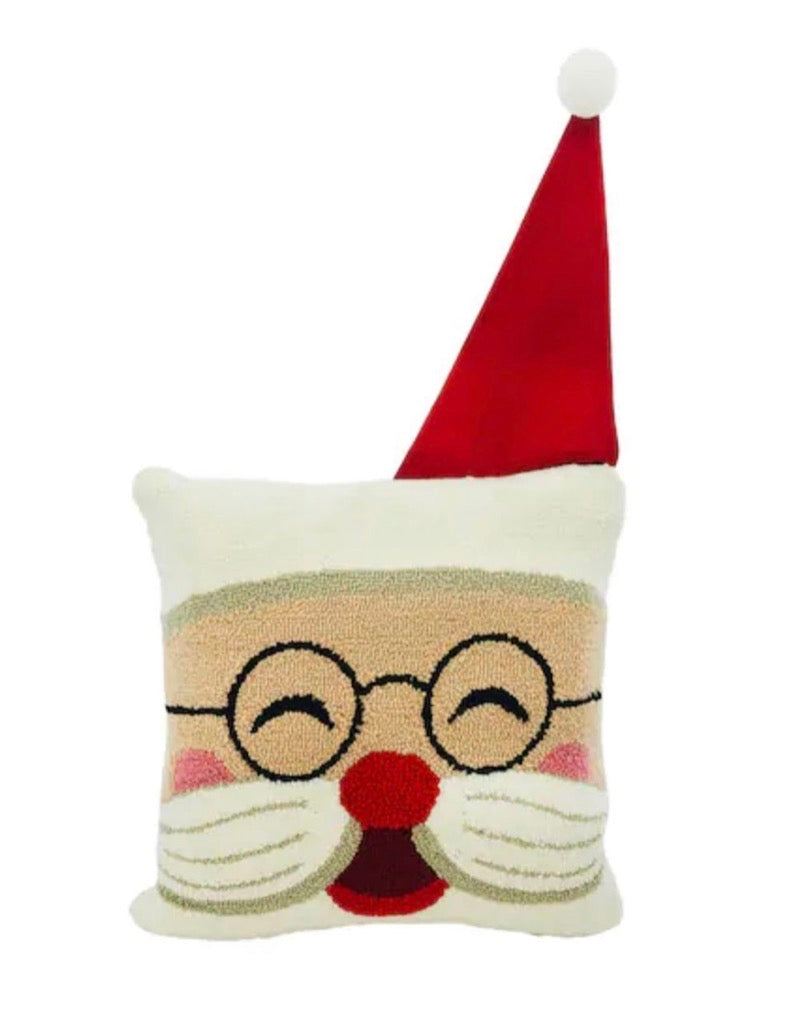 Ashland Santa Face Throw Pillow – 16" x 16"