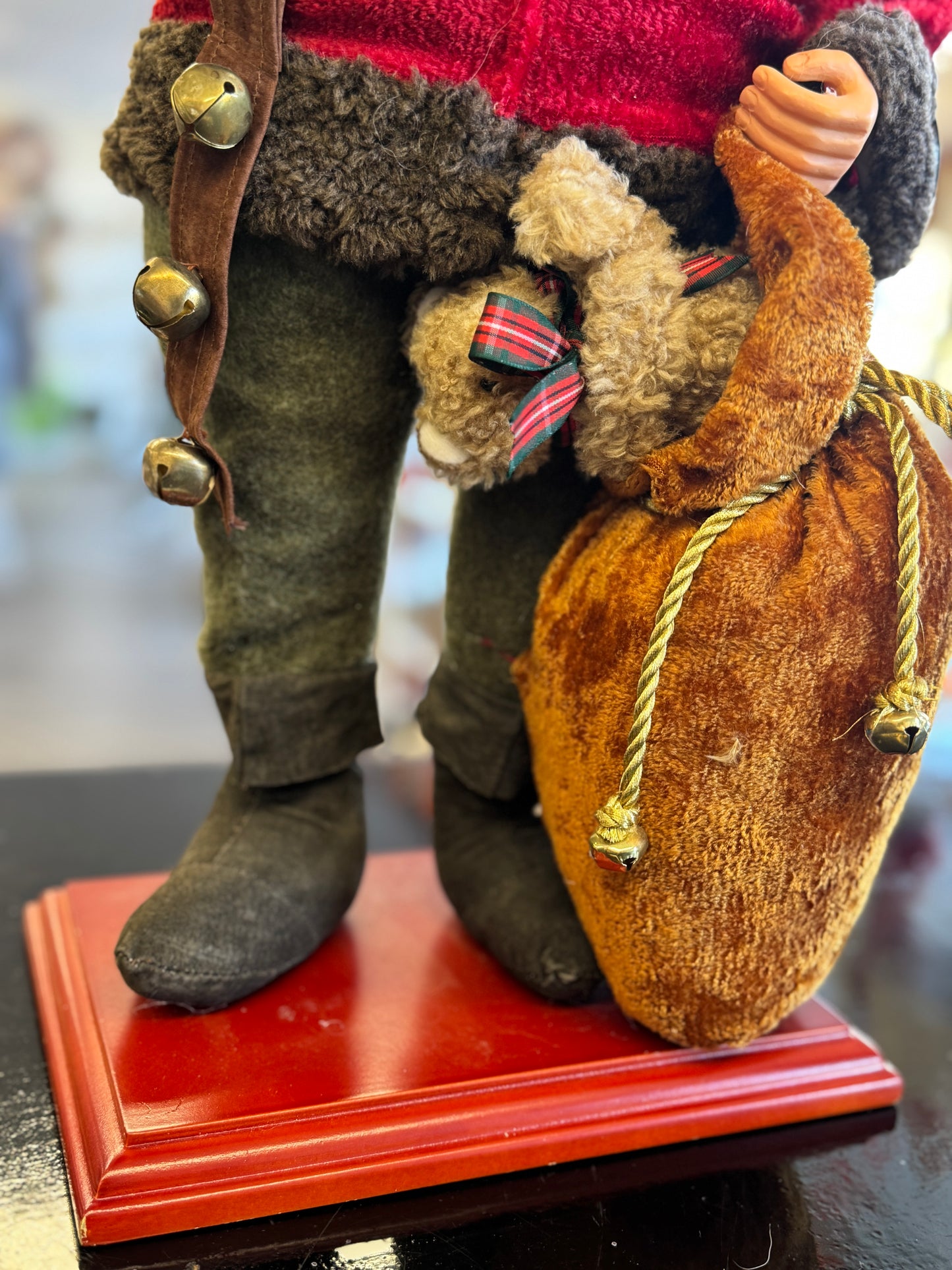 Standing Santa Claus Decorative Figurine – 22"