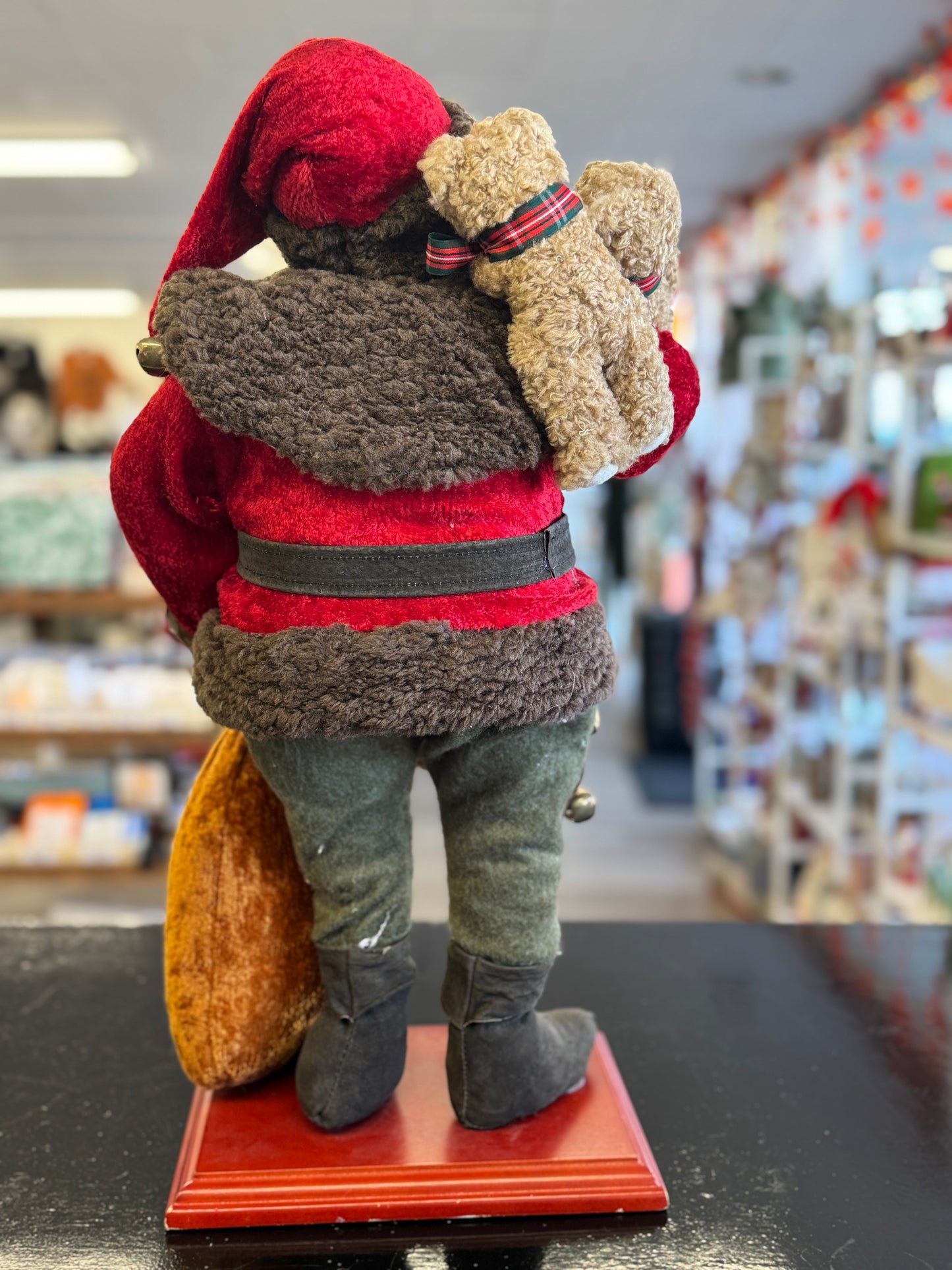 Standing Santa Claus Decorative Figurine – 22"