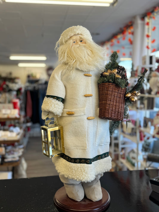 Old World Standing Santa Claus Figurine – 28"