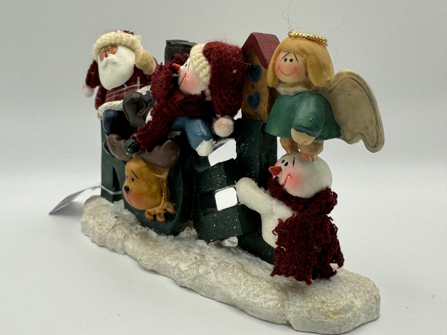 Giftco “NOEL” Christmas Figurine – 6.5"