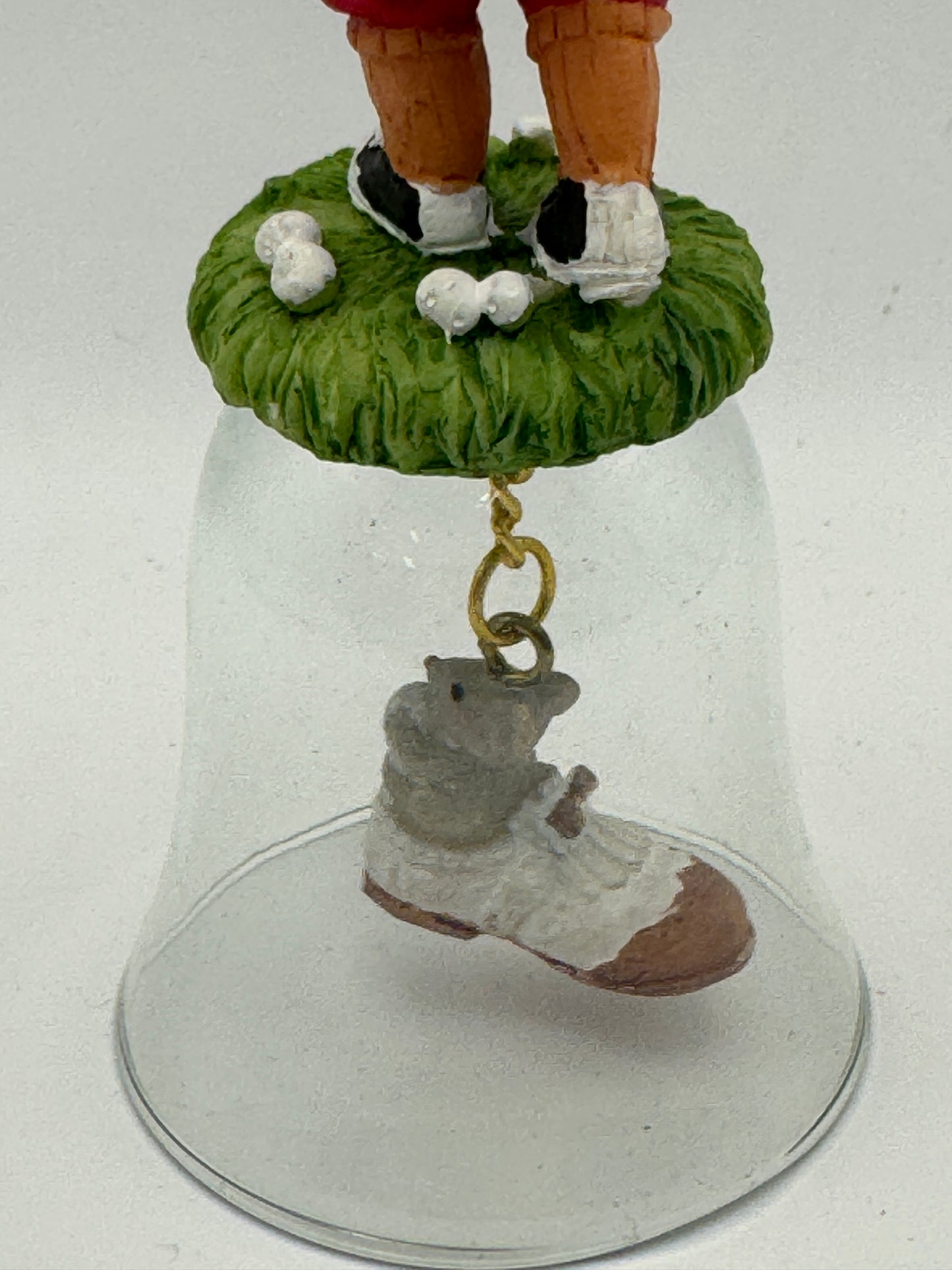 World Showcase Gift Collection – Santa Golfing Ornament – 5"