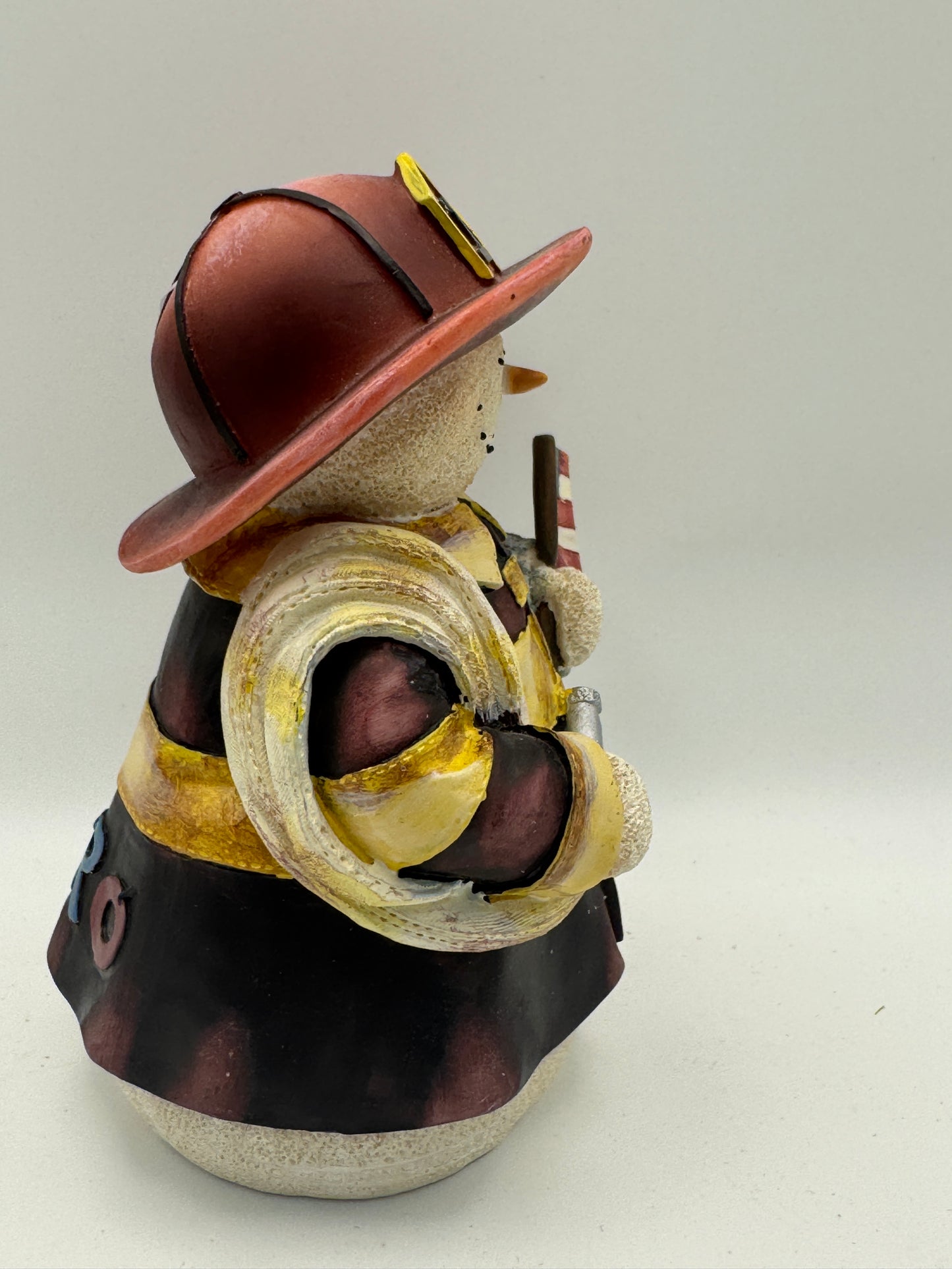 Kurt S. Adler Snowtown Fireman Ornament – 5"