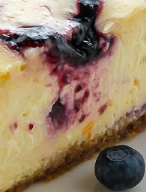 Lemon & Blueberries - Fruit Dip & No Bake Cheesecake Mixes