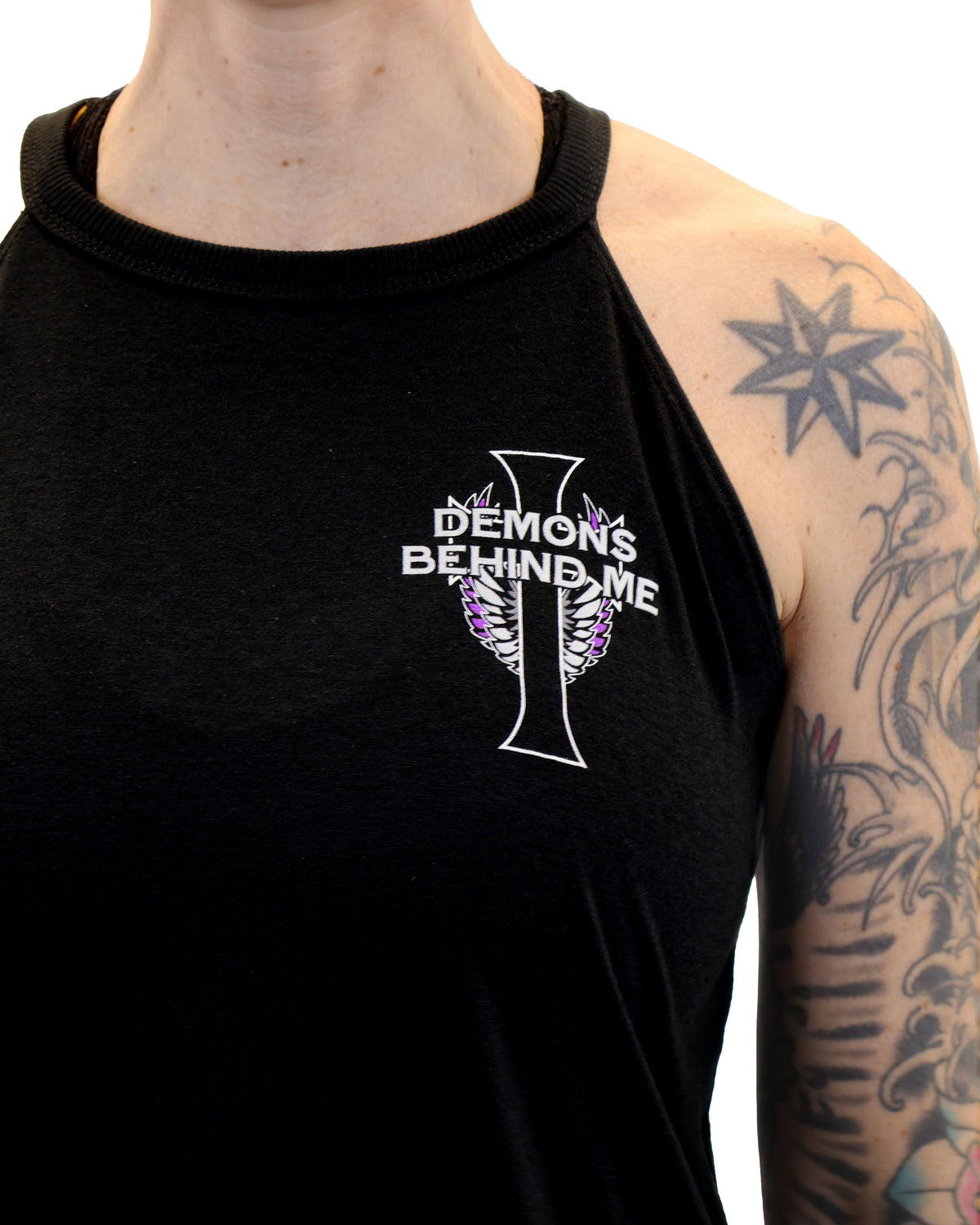 Women's OLD ME IS DEAD Rocker Tank Top