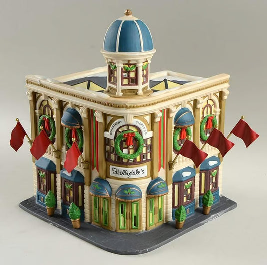 Department 56 Christmas in the City - Hollydale's Department store #55344