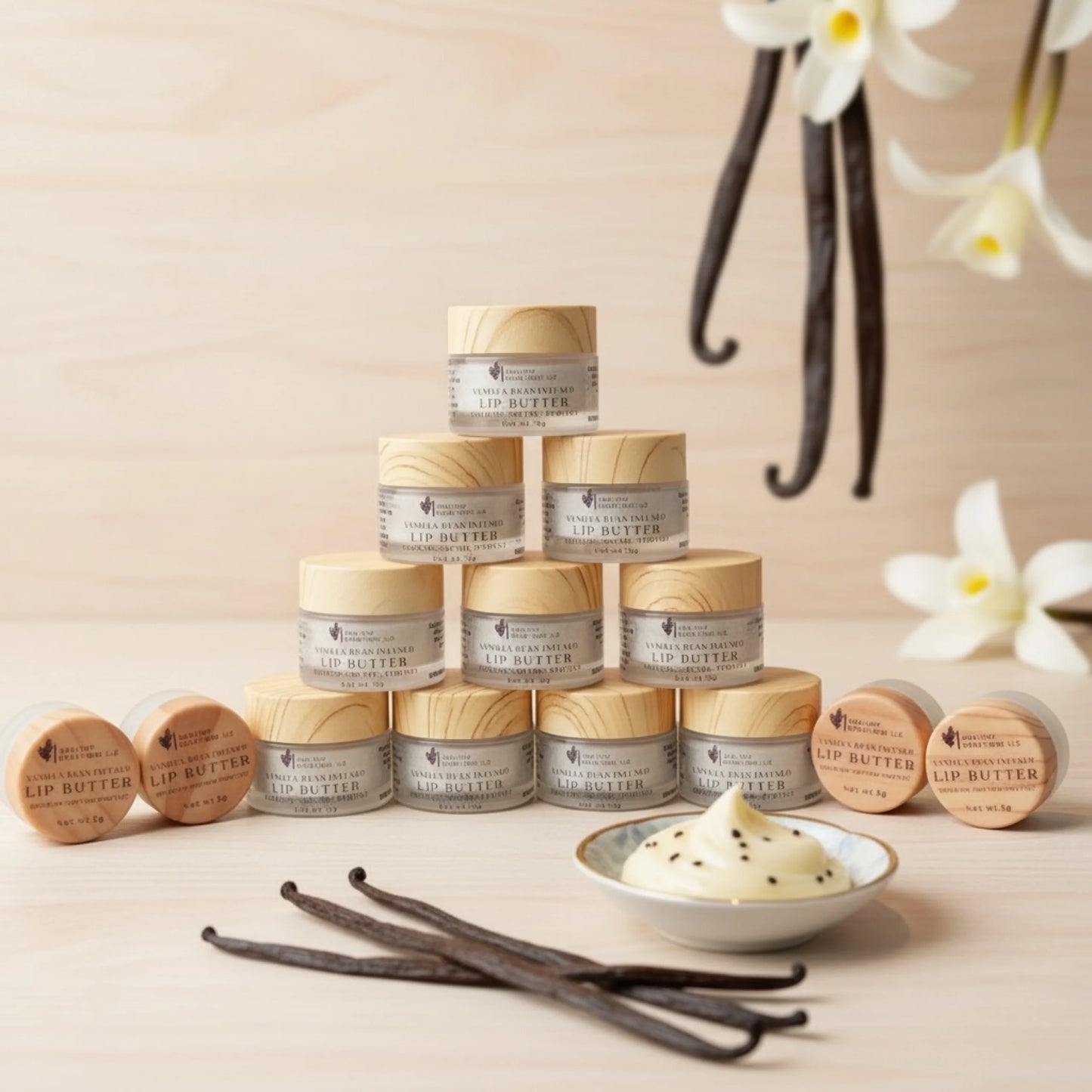 Vanilla Bean Infused Lip Butter