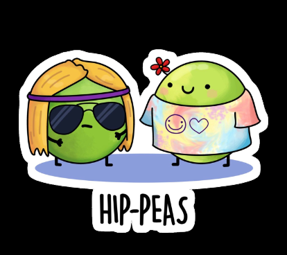 Sticker - Hip-Peas