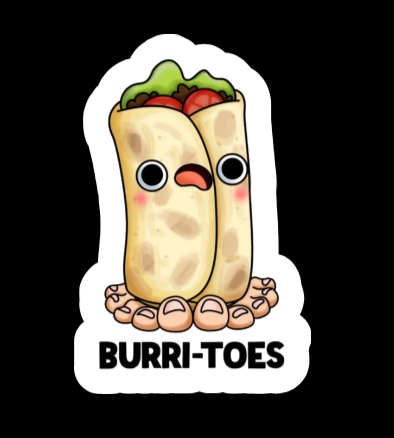 Sticker - Burri-Toes