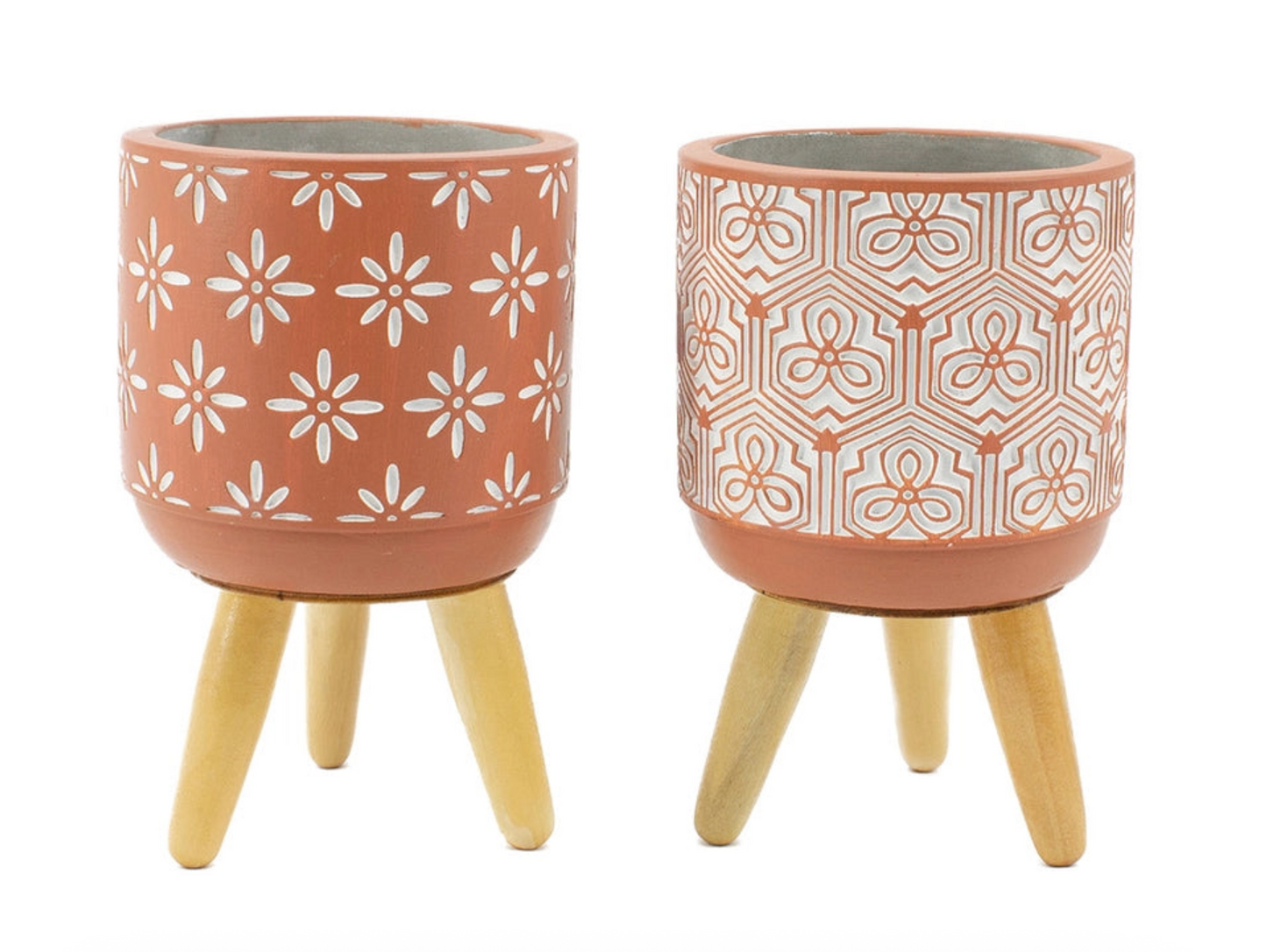 Apricot Boho Mini Planter - Designs