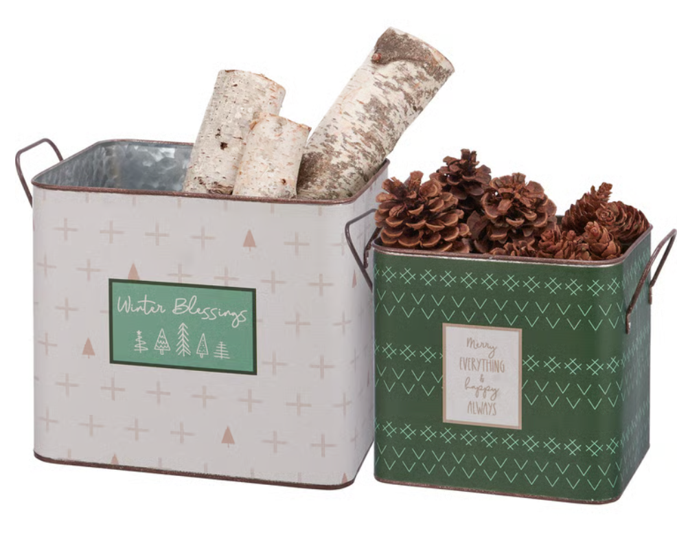 Winter Blessings Bin Set