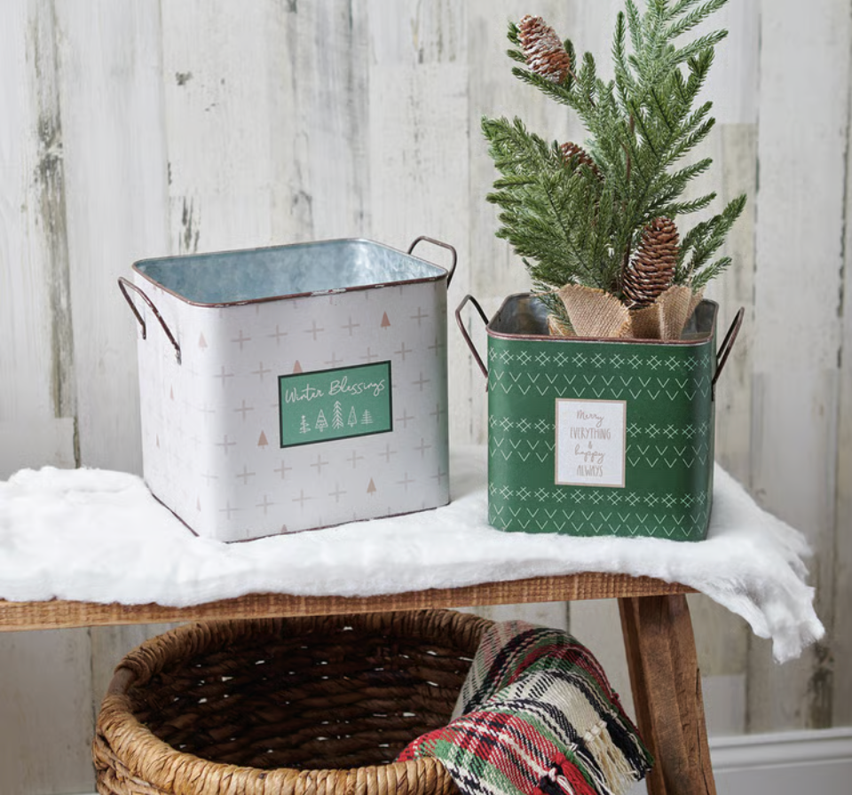 Winter Blessings Bin Set