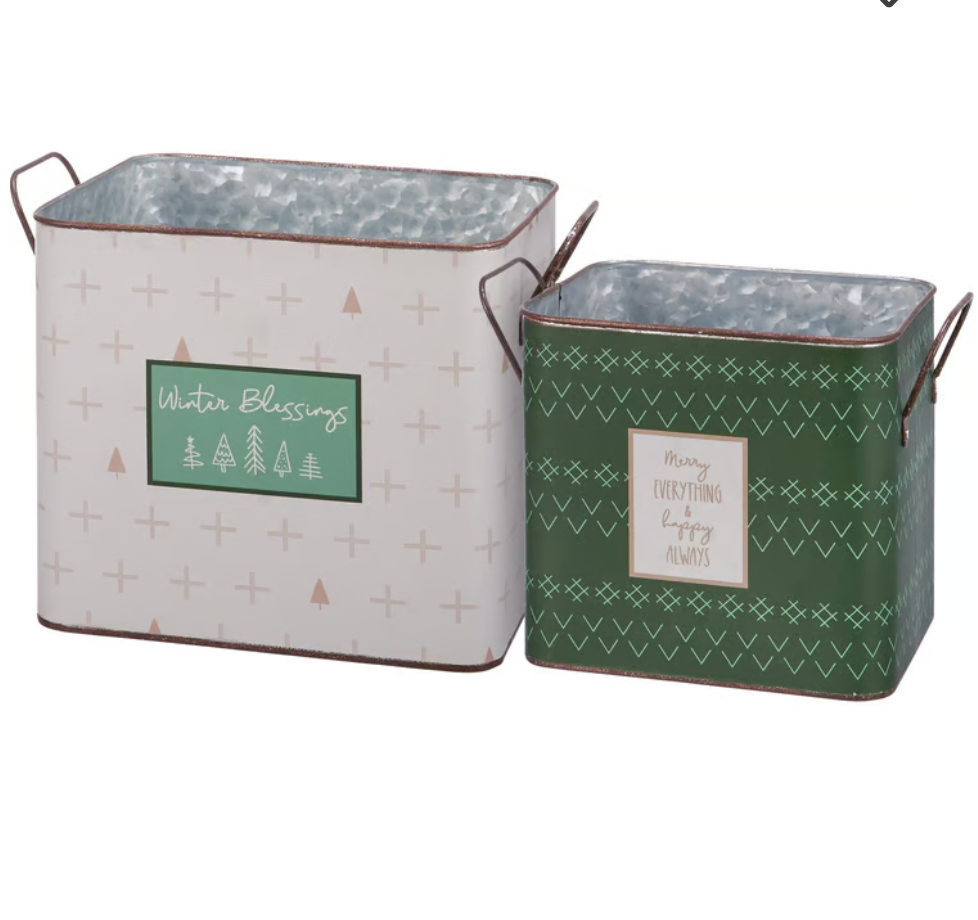 Winter Blessings Bin Set