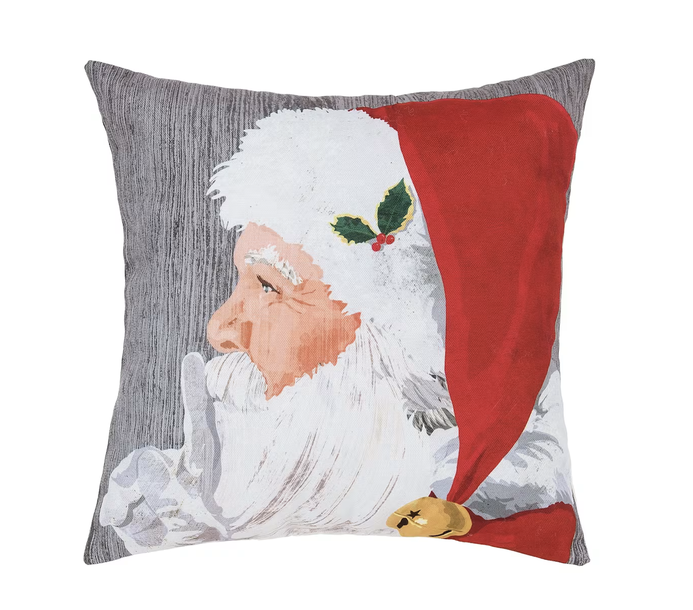 C&F Home Secret Santa Decorative Pillow – Red 18" x 18"