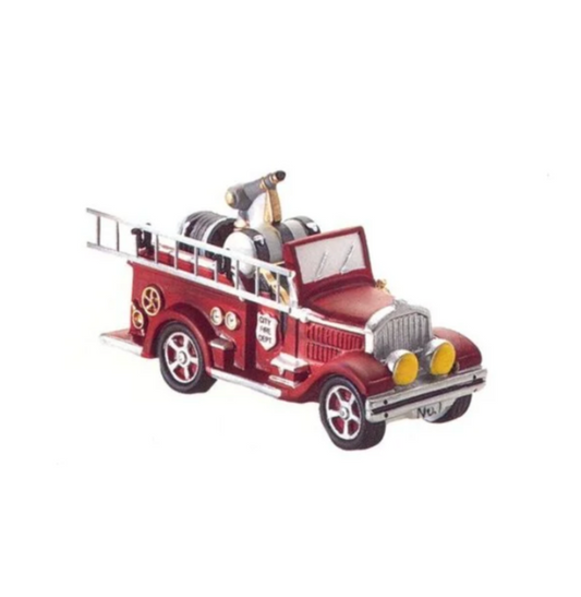 Department 56 City Fire Dept Fire Truck – #5547-6 Vintage Village Accessory
