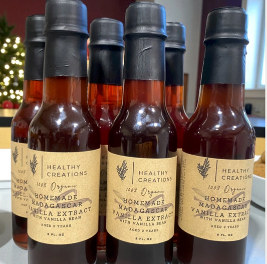 Madagascar Vanilla Extract with Real Vanilla Bean – 5 oz