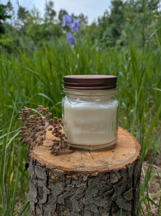 Country Clothesline Mason Jar Candle – 8oz