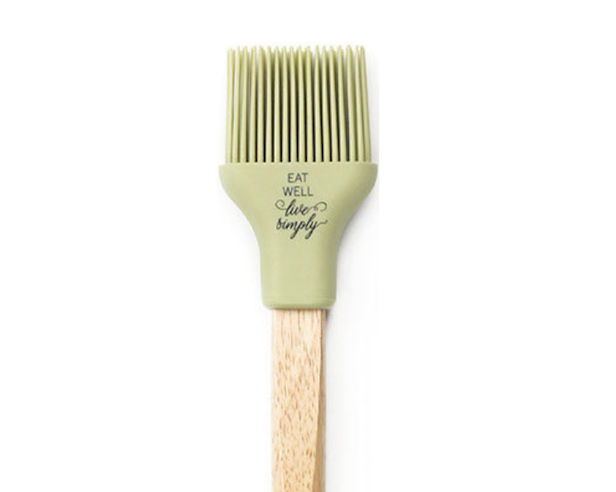 Krumbs Kitchen Farmhouse Collection Silicone Basting Brush - Eat Well Live Simply