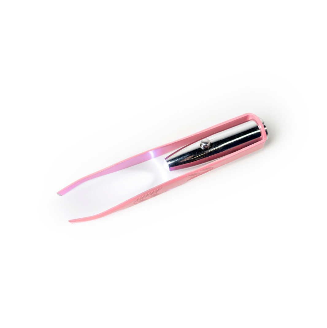 Lemon Lavender® Center Stage LED Spotlight Tweezers – Peach