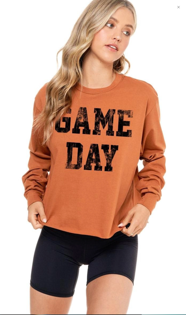 Game Day Long Sleeve Tee – Zutter