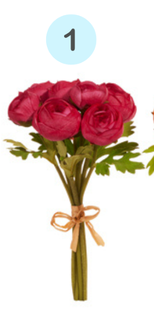 Soft Touch Ranunculus Bundle – Multicolor