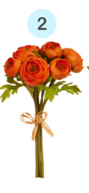 Soft Touch Ranunculus Bundle – Multicolor
