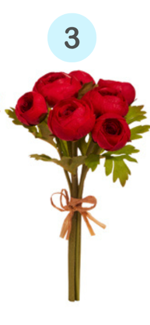 Soft Touch Ranunculus Bundle – Multicolor