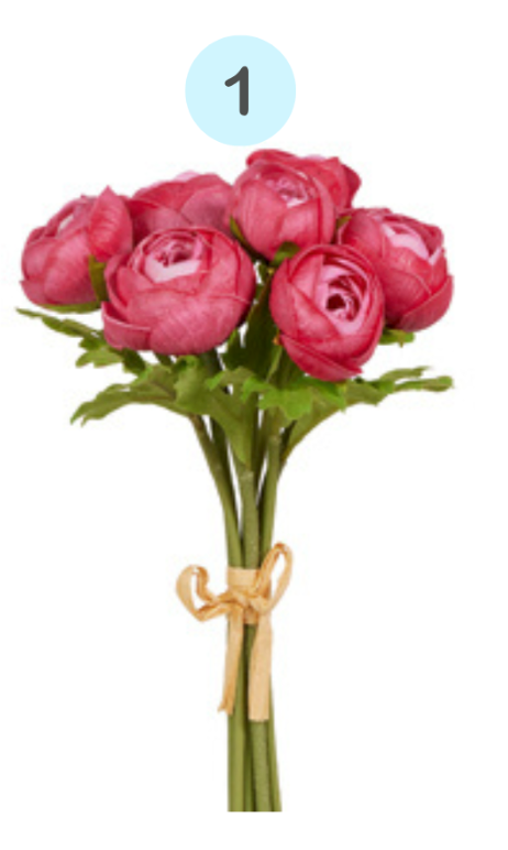 Soft Touch Ranunculus Bundle – Multicolor - bundle 2