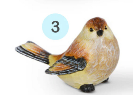 Resin 4" Bird