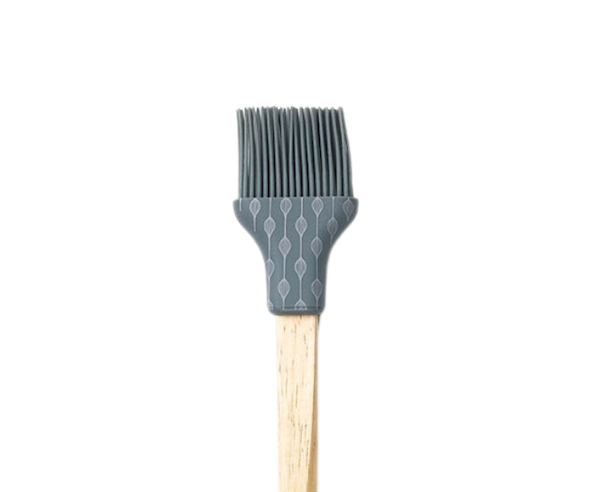 Krumbs Kitchen Farmhouse Collection Silicone Basting Brush - Steel Whisk