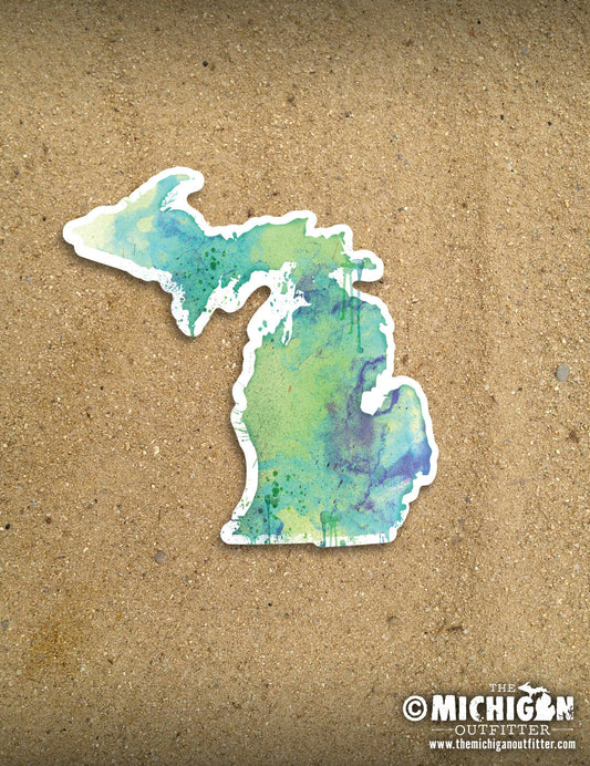 Michigan Magnet - Watercolor