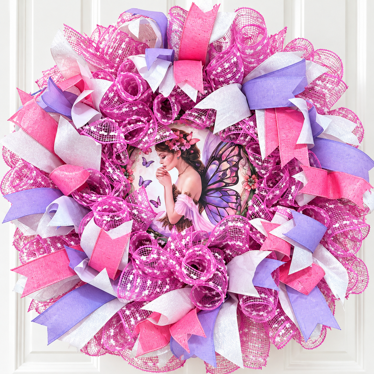 Enchanted Fairy Handmade Wreath – M & M Creations