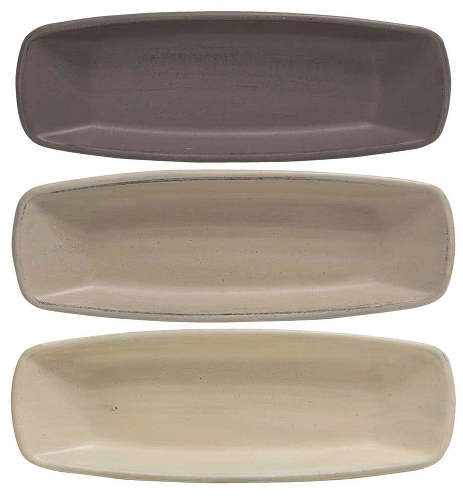 Farmhouse Colors Squared Oval Tray