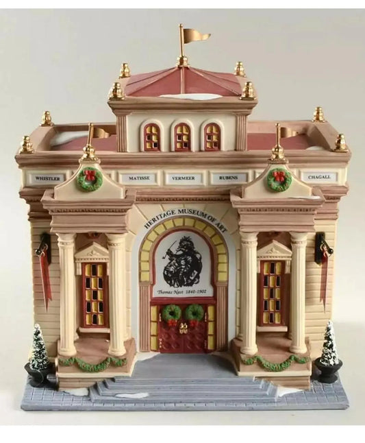 Department 56 Christmas in the City - Heritage Museum of Art #5883-1