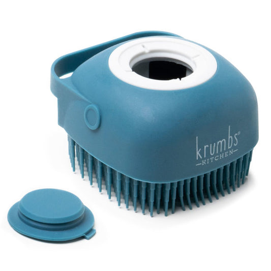 Krumbs Kitchen Silicone Dish Scrubber - Blue