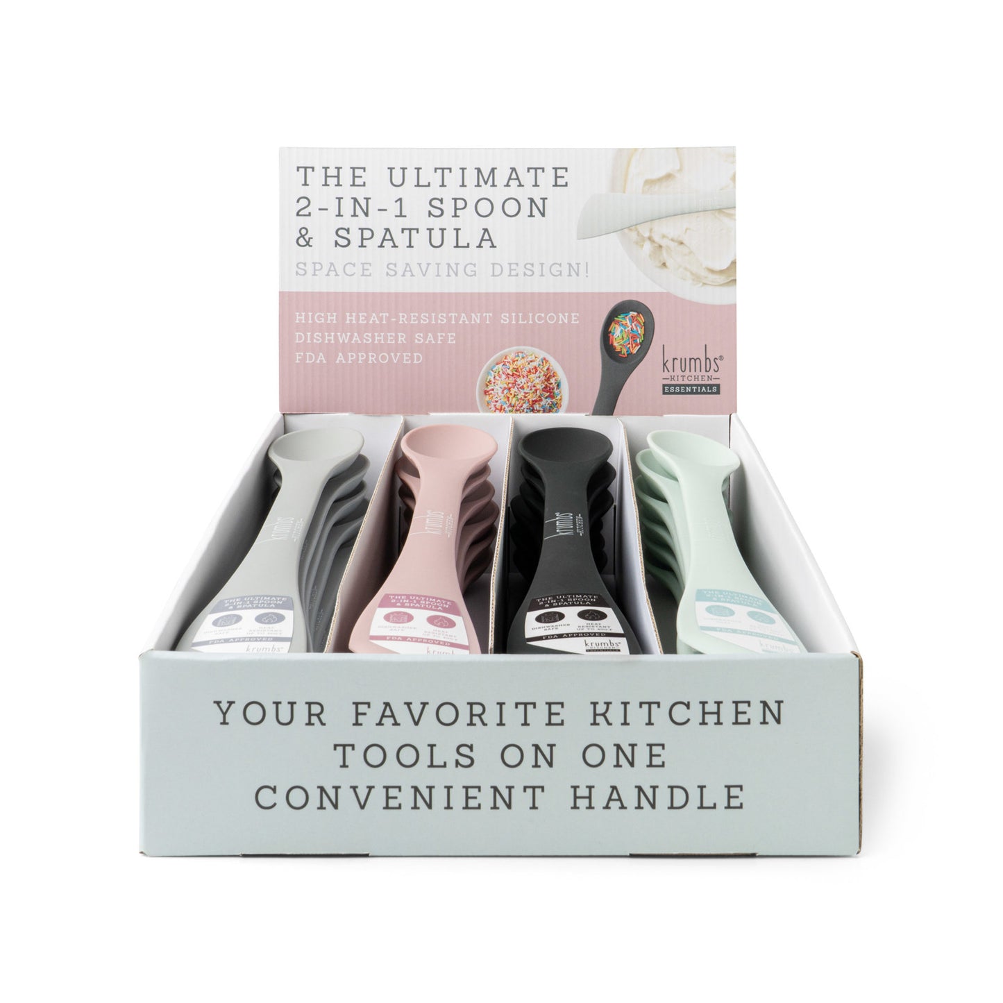 Krumbs Kitchen The Ultimate 2-in-1 Spoon & Spatula